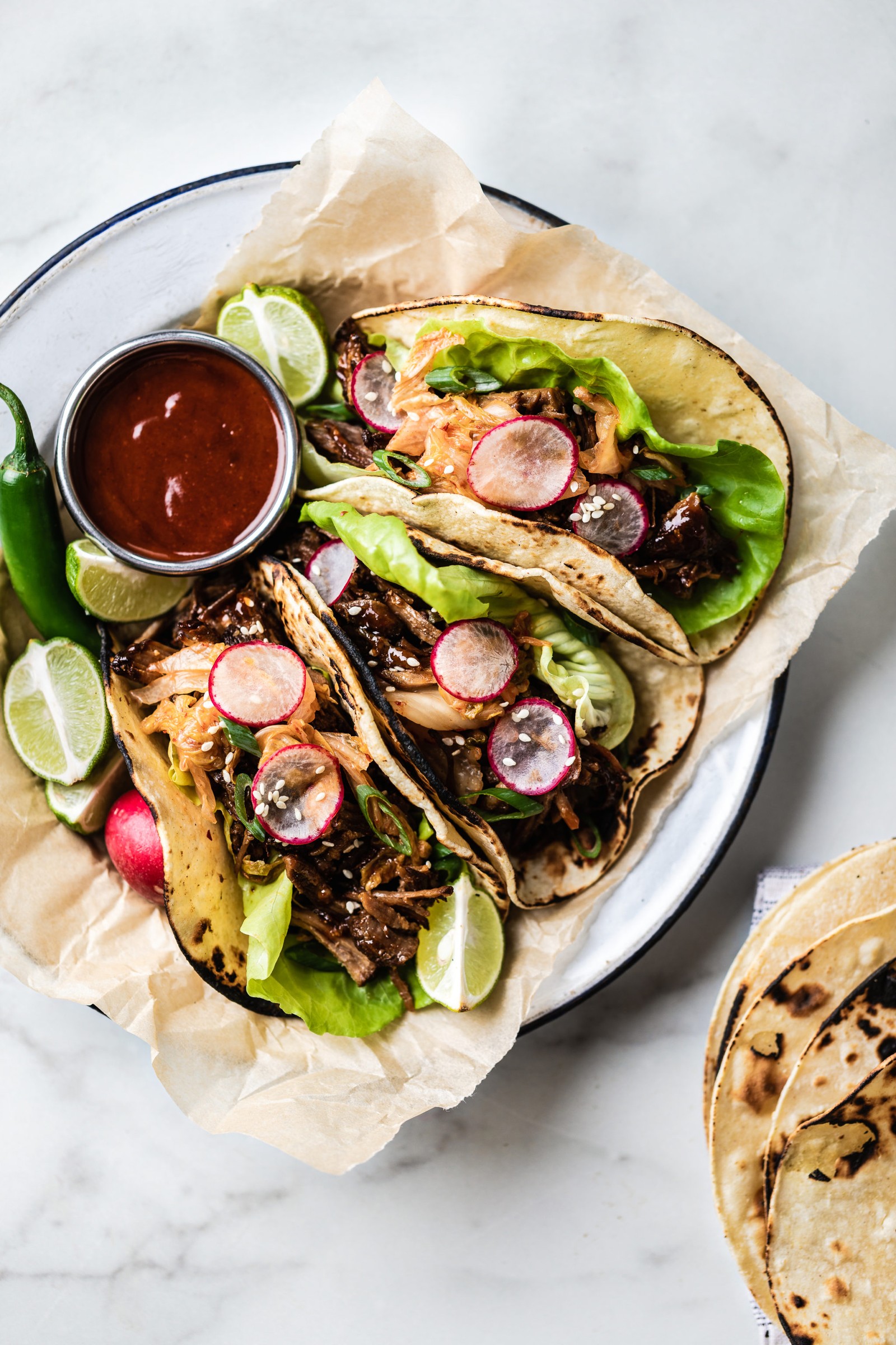 Spicy-Korean-Pork-Tacos